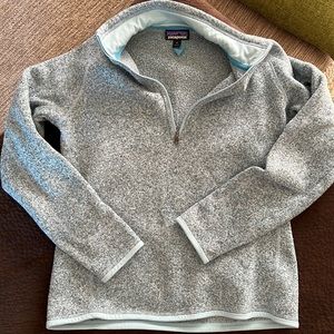 Patagonia 1/4 zip Better Sweater. Size M